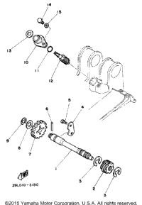 Tachometer Gear