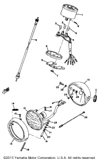Headlight - Speedometer