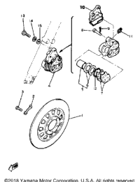 Front Brake Caliper