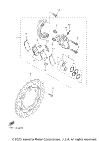 Front Brake Caliper