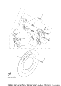 Front Brake Caliper