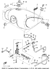 Fuel Tank Xv700ssc