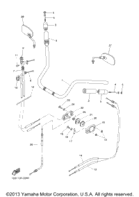 Steering Handle Cable
