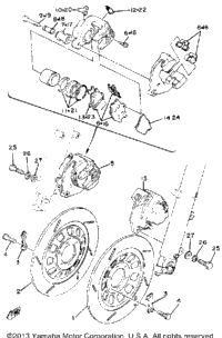 Front Brake Caliper