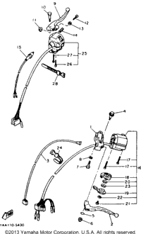Handle Switch Lever