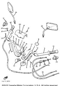 Handlebar Cable