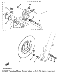 Front Brake Caliper