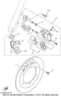 Front Brake Caliper
