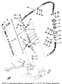 Brake Pedal - Rear Master Cylinder