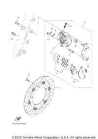 Front Brake Caliper