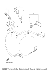 Steering Handle Cable