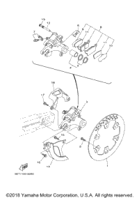 Rear Brake Caliper