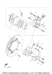 Front Brake Caliper