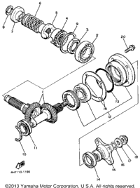 Middle Drive Gear