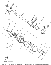 Shift Cam Fork