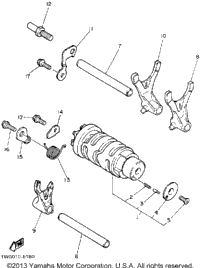 Shift Cam Fork