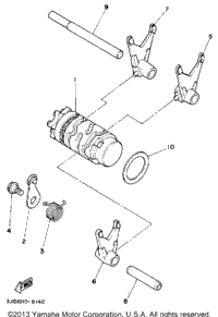 Shift Cam - Fork