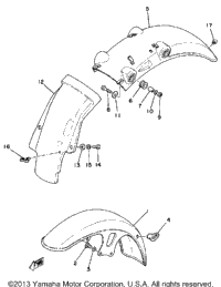 Front Fender - Rear Fender