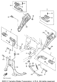 Stand Footrest