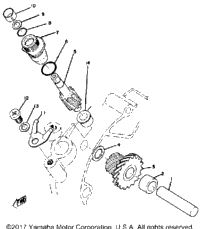 Tachometer Gear