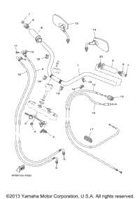 Steering Handle Cable