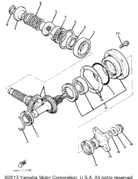 Middle Drive Gear
