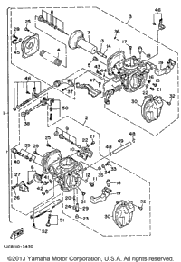 Carburetor California Model Only