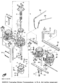 Carburetor Non California Model