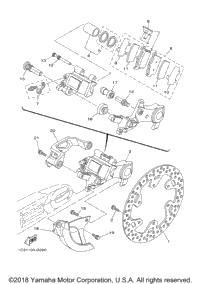Rear Brake Caliper