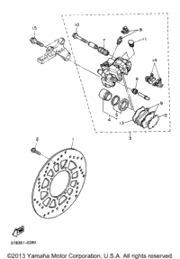 Rear Brake Caliper