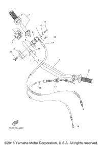 Steering Handle Cable