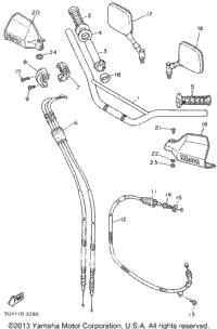 Steering Handle Cable