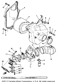 Intake Yz400d E