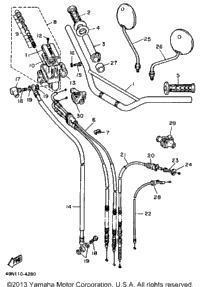 Handlebar - Cable