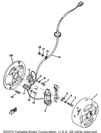 Flywheel Magneto Gtmx - Gtmxa