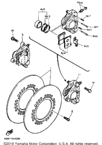 Front Brake Caliper