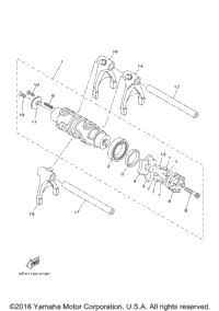 Shift Cam Fork