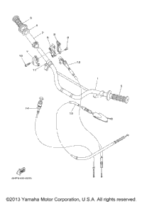 Steering Handle Cable