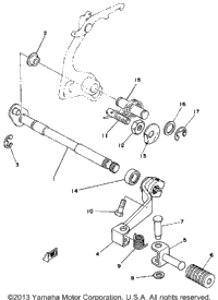 Shift Shaft - Pedal