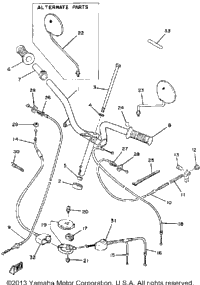 Handlebar-Cable