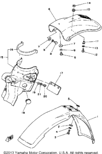 Front Fender - Rear Fender
