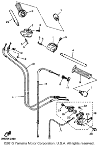 Steering Handle Cable