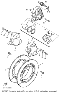 Front Brake Caliper
