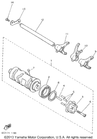 Shift Cam Fork
