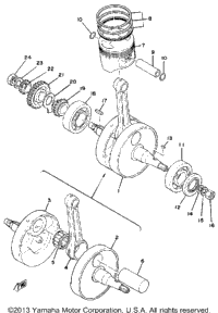 Crank - Piston