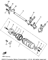 Shift Cam Fork