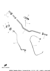 Steering Handle & Cable