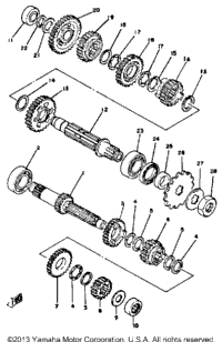 Transmission Yz250h