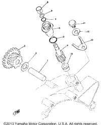 Tachometer Gear
