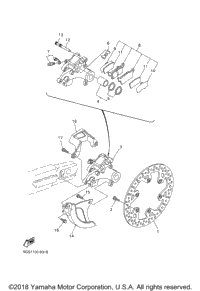 Rear Brake Caliper